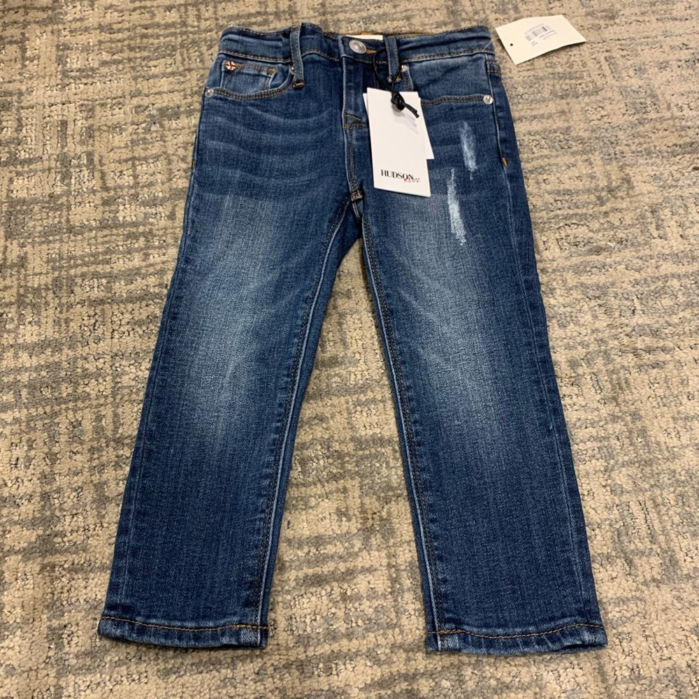 NWT Hudson Denim Jeans Christa Skinny 2T